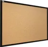 Lavagna in Sughero con Cornice Nero in Legno 90x60cm, Anteprima dell’immagine prodotto 1