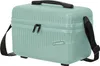 A mint-colored beauty case with a black strap and handle, shown from a slightly angled front view on a white background. Anteprima dell’immagine prodotto