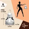 Caspar Großer Damen Leder Rucksack Eleganter City Backpack Produktbild-Vorschau 6