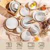 Service de table en faïence, 16 pièces, service combiné Voir les images du produit 3