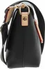 A side view of a black shoulder bag. Anteprima dell’immagine prodotto
