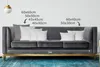 MuchoWow® Zierkissen Sofakissen Wohnzimmer Dekokissen 60x60 Produktbild-Vorschau 3