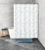 Kleine Wolke Duschvorhang Textil BIRDIE Weiß 180 x 200 cm Produktbild-Vorschau 2
