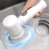 Elektrische Reinigungsdrehbürste mit 3-Bürstenköpfen, Produktbild-Vorschau 6