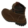 A brown leather boot is shown from a rear-quarter angle against a white background. Anteprima dell’immagine prodotto