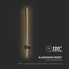 Innen-/Aussenwandlampe Ip65 Schwarz 65Cm 4000K Auf Produktbild-Vorschau 7