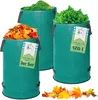 TTL GARDEN Gartenabfallsack 3er Set 3x120L grün Gartensack Produktbild-Vorschau 1