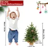 UISEBRT 60 cm mini kunstkerstboom met LED-verlichting, Productafbeelding-voorbeeld 2