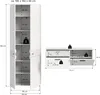 Prisma Garderobenmöbel Set P4 Weiß. Produktbild-Vorschau 5