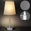 Monzana Lampada da Comodino Metallo Paralume in Tessuto E14 Anteprima dell’immagine prodotto 6