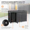 ML-Design 3-košový box na odpadky se stříškou pro výsadbu, Náhled obrázku produktu 3