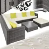 tectake® Aluminium Rattan Lounge Marbella wetterfest und Produktbild-Vorschau 10
