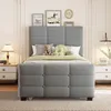 MODFU Polsterbett Jugendbett 90x190 mit Produktbild-Vorschau 2