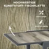 Outsunny Gartentisch, Esstisch für Garten mit Ausziehbarer Produktbild-Vorschau 6