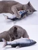 INF Interaktives Katzenspielzeug Zappelnder Fisch Grau Produktbild-Vorschau 3