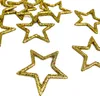 Oblique Unique 12 Sterne Glitzer Streudeko Stern Tischdeko Produktbild-Vorschau 3