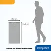 Exquisit Vollraumkühlschrank KS85-V-091E grau | 75 l Produktbild-Vorschau 5
