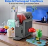 A slush machine is shown making drinks, with various ingredients and finished drinks displayed around it. Produktbild-Vorschau
