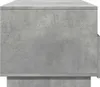 A side view of a concrete-effect coffee table. Náhled obrázku produktu
