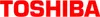 The Toshiba logo is displayed prominently in red against a white background. Produktbild-Vorschau