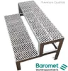 2 Stufen Stahltreppe Außentreppe Freistehend Breite 80 cm Produktbild-Vorschau 1