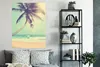 MuchoWow® Poster Retro - Palme - Sonne - Sommer 90x120 cm - Produktbild-Vorschau 4