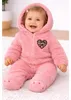 BONDI Baby Mädchen Overall "Herzilein" Teddyfell 86685 | Produktbild-Vorschau 2