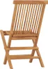 vidaXL Klappbare Gartenstühle 2 Stk. Massivholz Teak Produktbild-Vorschau 6