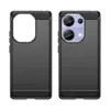Hülle für Xiaomi Redmi Note 13 Pro 4G Carbon-Faser Weich Produktbild-Vorschau 3