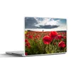 MuchoWow® Laptop Aufkleber Sticker Cover Mohnblumen vor Produktbild-Vorschau 1