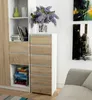 Kommode AKORD CL6 Weiß 40 cm 6 Schubladen Front Produktbild-Vorschau 6
