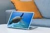 MuchoWow® Laptop Aufkleber Sticker Cover Grüne schwimmende Produktbild-Vorschau 4