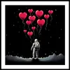 Plakat 70x70cm Astronauten Eigene Zellen Produktbild-Vorschau 2