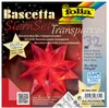 Folia 820/1515 Bascetta Stern rot transparent Ø 20 cm Voir les images du produit 2