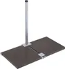 DUR-line Herkules Profi Balkonständer für 2x50x50cm Platten Produktbild-Vorschau 2