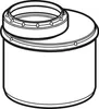 Geberit Silent-PP Reduktion d90/50mm, exzentrisch, kurz, 1 Produktbild-Vorschau 3