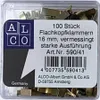 Flachkopfklammern 16/100 vermessingt Produktbild-Vorschau 1