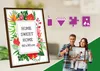 Sada 3 hnědých rámečků MG Design, rozměr 60 x 80 cm – Náhled obrázku produktu 6