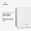 Klarstein Mini Frigo de Chambre de 30L pour Snacks et Voir les images du produit 3
