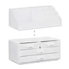 Relaxdays Make Up Organizer klein, 2-teilige Schmink Produktbild-Vorschau 12