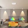 ZMH LED lampa sufitowa biały reflektor natynkowy reflektor Podgląd zdjęcia produktu 2