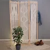 ROZDĚLOVAČ POKOJŮ "BOHO" | 166x123cm, macramé, bílá | Náhled obrázku produktu 3