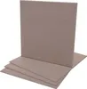 A stack of brown acoustic wall panels on a white background. Produktbild-Vorschau