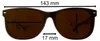 Uni Sonnenbrille Designer Modern Urlaub Sommer Strand Damen Produktbild-Vorschau 6
