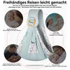 Babytragetuch aus weicher Baumwolle – Verstellbare Produktbild-Vorschau 7