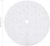 vidaXL Couverture de luxe pour arbre de Noël Blanc 90 cm Voir les images du produit 6