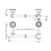 GRANMASTER Universeller 2-Kammer-Siphon mit Automatischem Produktbild-Vorschau 4