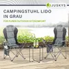 Juskys Campingstuhl Lido mit Getränkehalter & Tasche - Produktbild-Vorschau 7