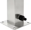 vidaXL Colonna d'acqua da giardino in acciaio inox quadrata Anteprima dell’immagine prodotto 5