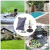 Solar Springbrunnen Pumpe 6W mit Akku 1500mAh, 12 LED & 9 Produktbild-Vorschau 6